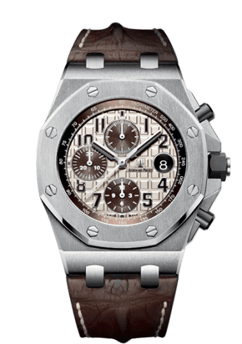 Audemars Piguet Royal Oak Offshore 26470 Stainless Steel / Safari / Alligator