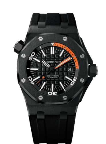 Audemars Piguet Royal Oak Offshore Diver 15707 Black Ceramic / Orange