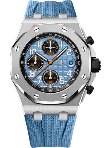 Audemars Piguet Royal Oak Offshore Stainless Steel / Blue / Rubber