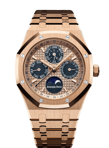 Audemars Piguet Royal Oak Perpetual Calendar 41 Pink Gold / Blue