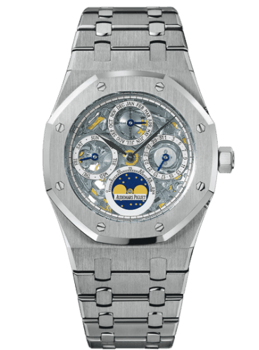 Audemars Piguet Royal Oak Perpetual Calendar Openworked Platinum