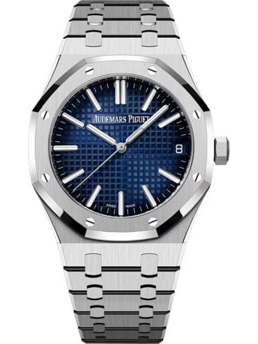 Audemars Piguet Royal Oak Selfwinding 41 White Gold / Smoked Blue