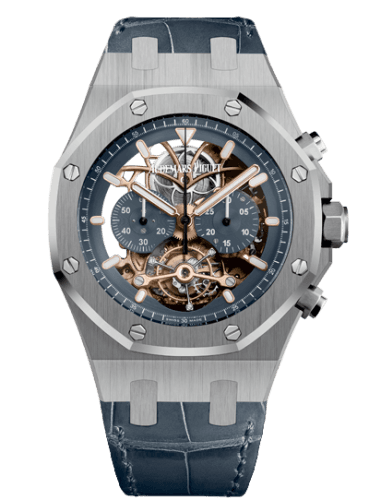 Audemars Piguet Royal Oak Tourbillon Chronograph Openworked Platinum