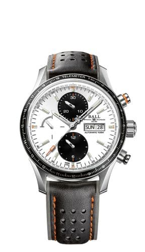 Ball Watch Fireman Storm Chaser Pro Stainless Steel / White / Calf