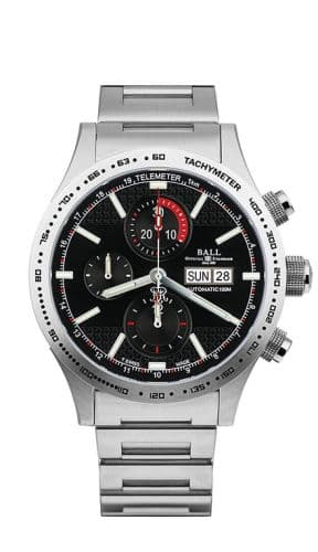 Ball Watch Fireman Storm Chaser Stainless Steel / Black / Bracelet