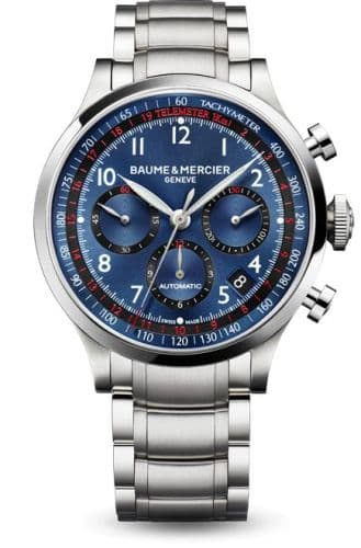 Baume & Mercier Capeland Chronograph 44 Blue / Bracelet