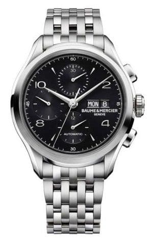 Baume & Mercier Clifton Chronograph Black Bracelet