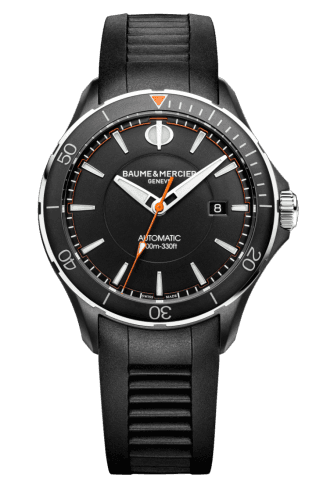 Baume & Mercier Clifton Club ADLC / Black / Rubber