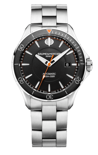 Baume & Mercier Clifton Club Stainless Steel / Black / Bracelet