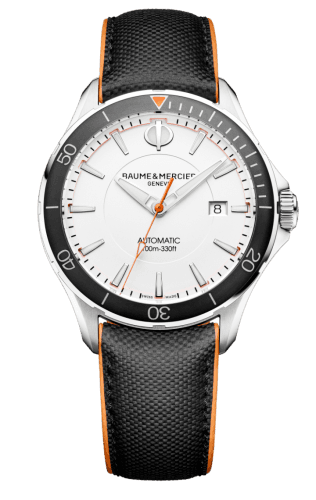 Baume & Mercier Clifton Club Stainless Steel / White / Sailcloth