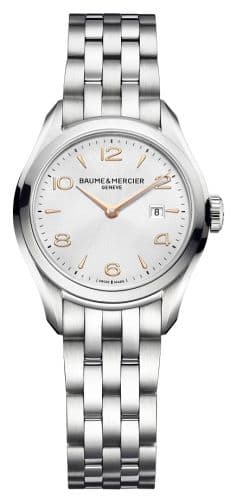 Baume & Mercier Clifton Quartz Stainless Steel / Silver / Bracelet