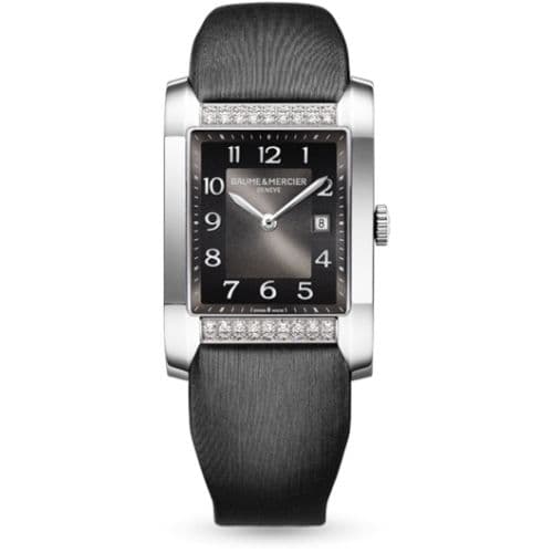 Baume & Mercier Hampton Lady Black / Horizontal Diamonds