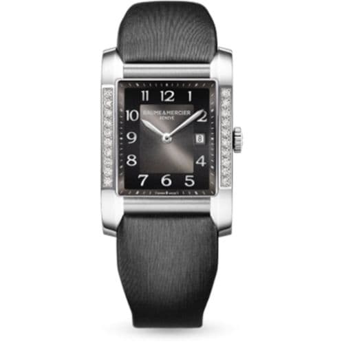 Baume & Mercier Hampton Lady Black / Vertical Diamonds