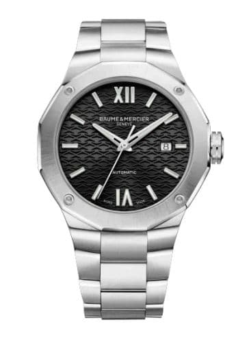 Baume & Mercier Riviera 42 Stainless Steel / Black
