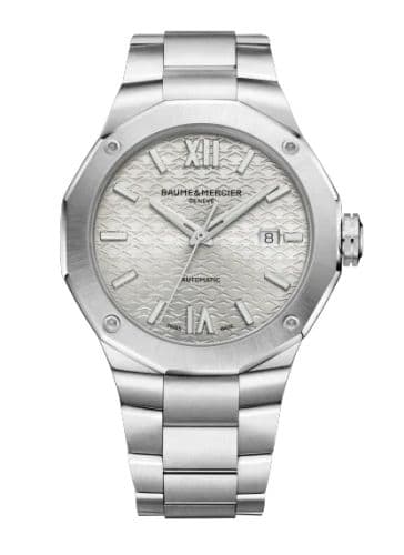 Baume & Mercier Riviera 42 Stainless Steel / Silver
