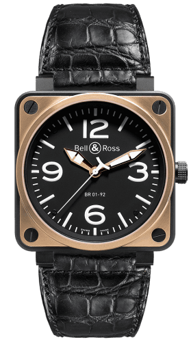 Bell & Ross BR 01 92 Pink Gold & Carbon