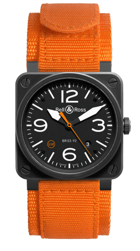 Bell & Ross BR 03 92 Orange Carbon