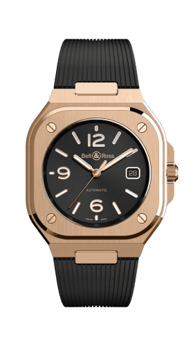 Bell & Ross BR 05 Rose Gold / Black / Rubber