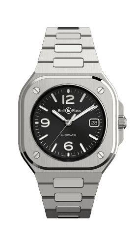 Bell & Ross BR 05 Stainless Steel / Black / Bracelet