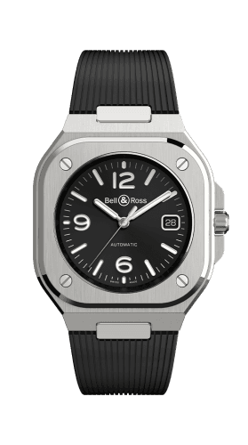 Bell & Ross BR 05 Stainless Steel / Black / Rubber