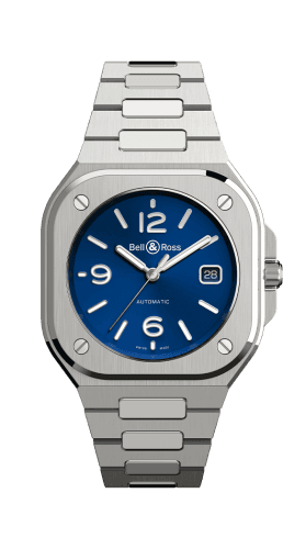 Bell & Ross BR 05 Stainless Steel / Blue / Bracelet