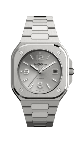 Bell & Ross BR 05 Stainless Steel / Silver / Bracelet