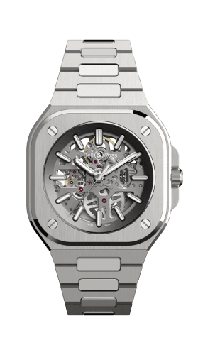 Bell & Ross BR 05 Stainless Steel / Skeleton / Bracelet