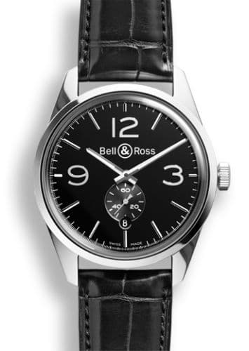 Bell & Ross BR 123 Officer Black