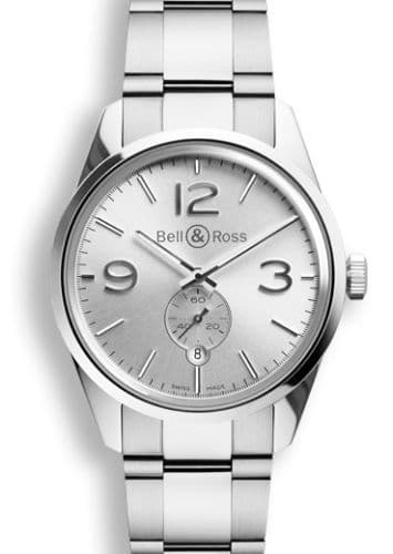 Bell & Ross BR 123 Officer Silver