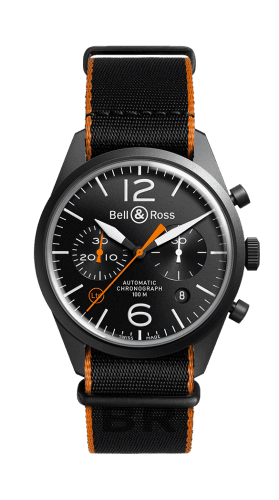 Bell & Ross BR 126 Carbon Orange Chronograph