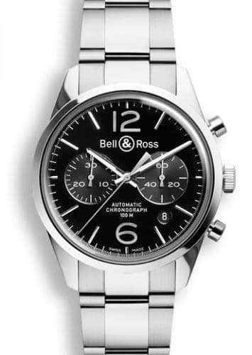 Bell & Ross BR 126 Officer Black Chronograph