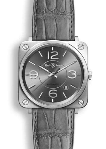 Bell & Ross BR S Officer Ruthenium