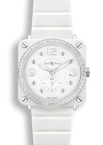 Bell & Ross BR S White Ceramic Diamond