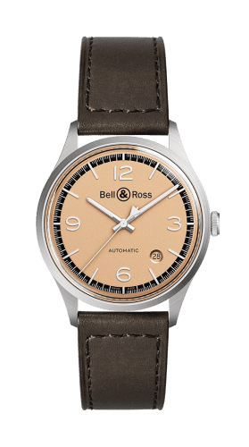 Bell & Ross BR V1-92 Stainless Steel / Bellytanker / Calf
