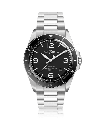 Bell & Ross BR V2-92 Stainless Steel / Black / Bracelet