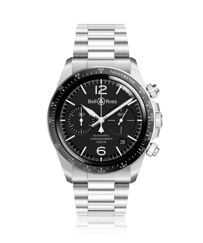 Bell & Ross BR V2-94 Stainless Steel / Black / Bracelet