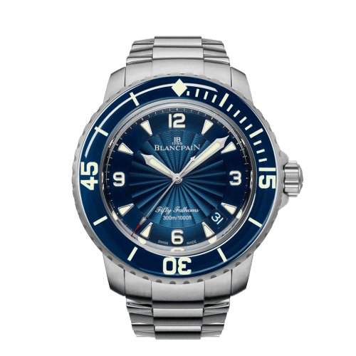 Blancpain Fifty Fathoms Automatique Stainless Steel / Blue / Bracelet