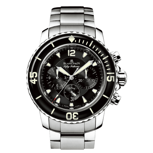 Blancpain Fifty Fathoms Chronographe Flyback Stainless / Black / Bracelet