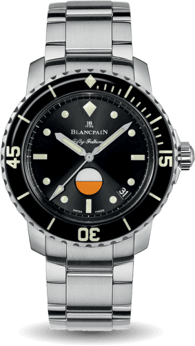 Blancpain Fifty Fathoms MIL-SPEC Stainless Steel / Black / Bracelet