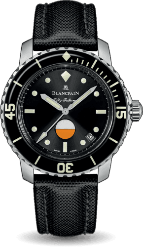 Blancpain Fifty Fathoms MIL-SPEC Stainless Steel / Black / Canvas