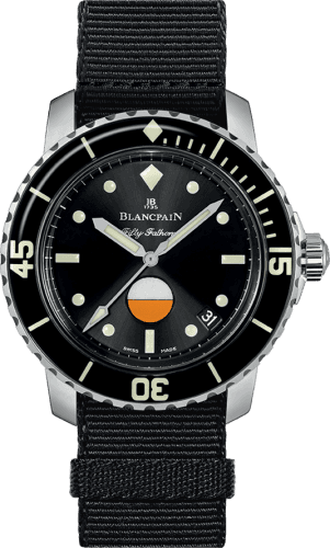 Blancpain Fifty Fathoms MIL-SPEC Stainless Steel / Black / Canvas
