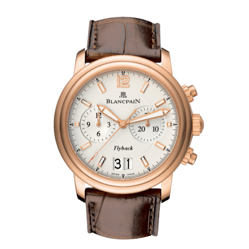 Blancpain Léman Chronographe Flyback Grande Date Red Gold / Opaline / Alligator