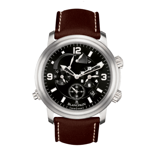 Blancpain Léman Réveil GMT Titanium / Black / Barennia