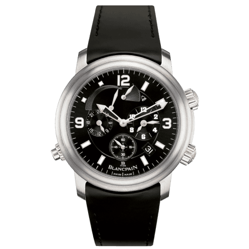 Blancpain Léman Réveil GMT Titanium / Black / Rubber