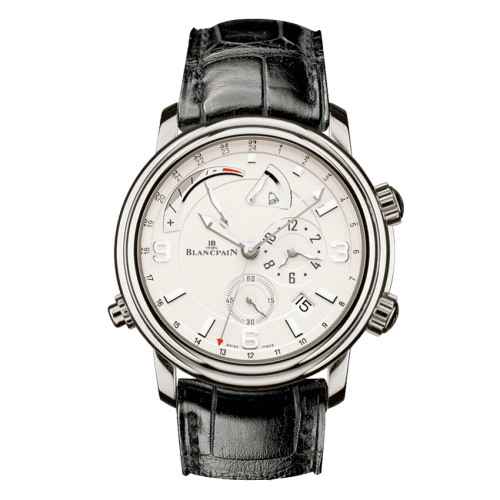 Blancpain Léman Réveil GMT White Gold / Opaline / Alligator