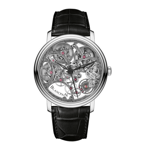 Blancpain Villeret Squelette 8 Jours White Gold