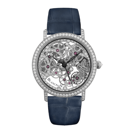 Blancpain Villeret Squelette 8 Jours White Gold / Diamond
