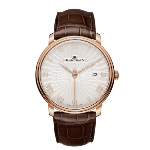Blancpain Villeret Ultraplate Automatique 40mm Red Gold / Opalin Frappé