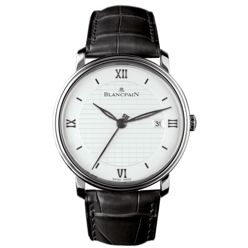 Blancpain Villeret Ultraplate Automatique 40mm Stainless Steel / White Damier