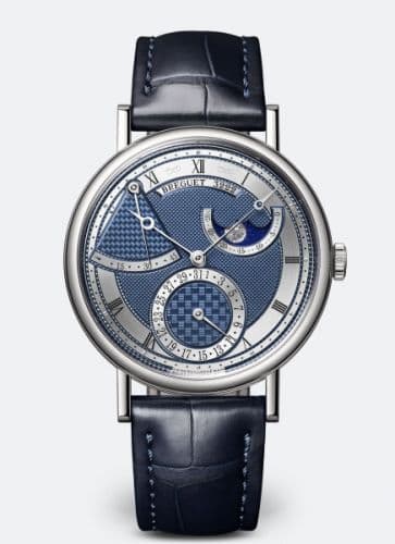 Breguet Classique 7137 White Gold / Blue